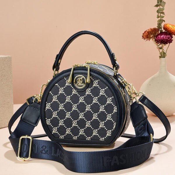 Crossbody Bag 2025 New Style, Versatile Small Round , Summer Fashion Hand, Single-shoulder Lady, Elegant